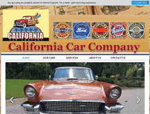 Tablet Screenshot of californiacarco.com
